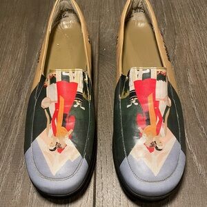Icon Wearable Art Shoes "Bride Les Bains" Women Size 9.5